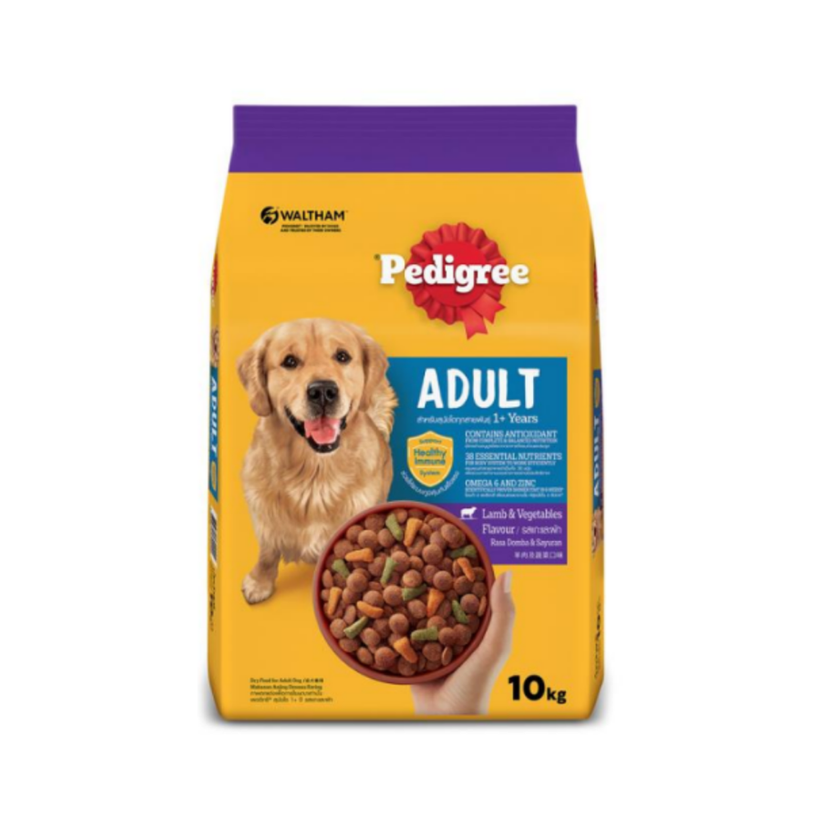 Pedigree Assorted Dry Dog Food for Adult Dog - 10kg