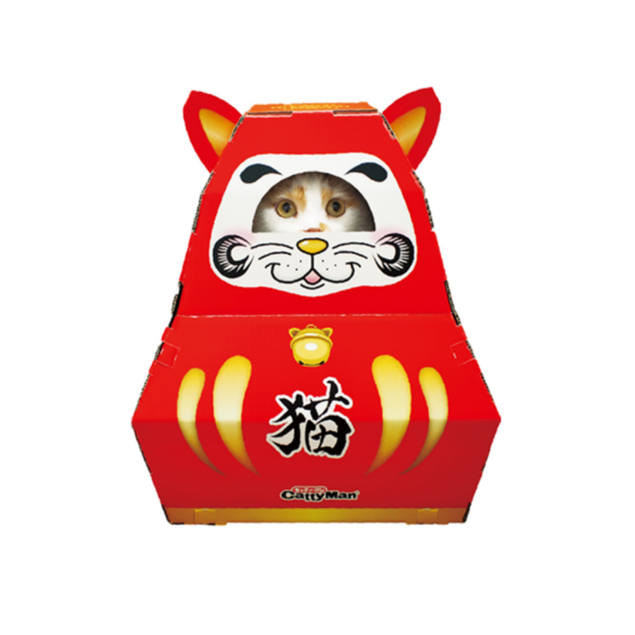 CattyMan Interactive Puzzle Fun Box & Fortune Playing Box Cat Toy