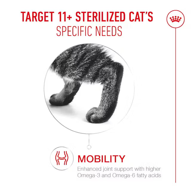 Royal Canin Feline Senior Ageing Sterilised 11+ (Replaced to Sterilised 12+) Cat Dry Food 2kg