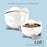 Catit Pixi Elevated Feeding Dish for Cats 200ml