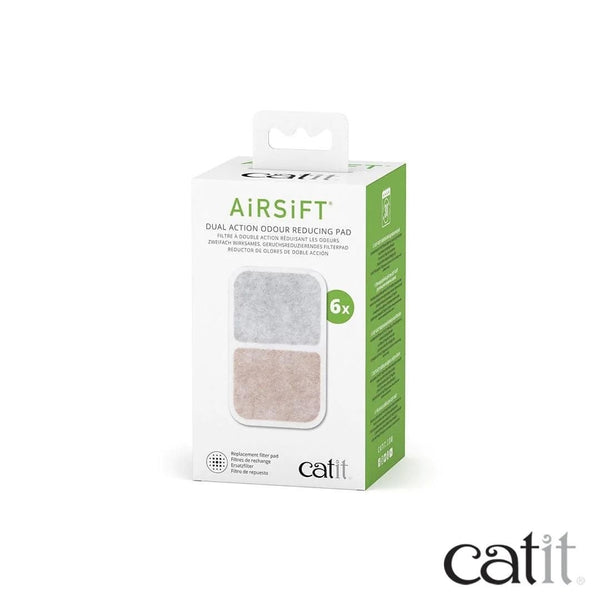 Catit Airsift Cartridge Dual Action 6pc