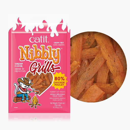 Catit Nibbly Grills Chicken & Shrimp Flavor 30g