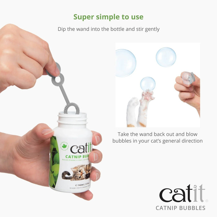 Catit Catnip Bubbles for Cats 142ml