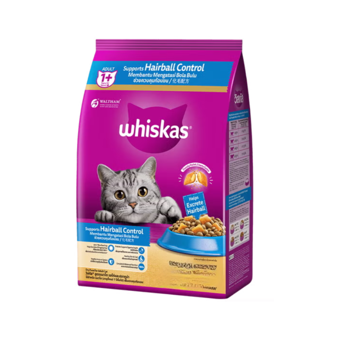 Whiskas Functional Dry Cat Food - Adult 450g (6-Pack)