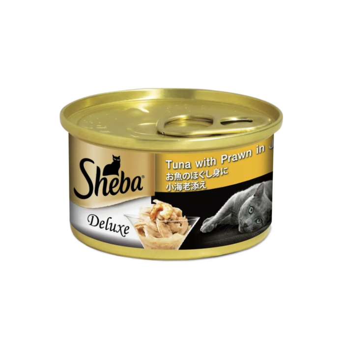 Sheba Premium Wet Cat Food in Gravy & Jelly 85g (24-Can)