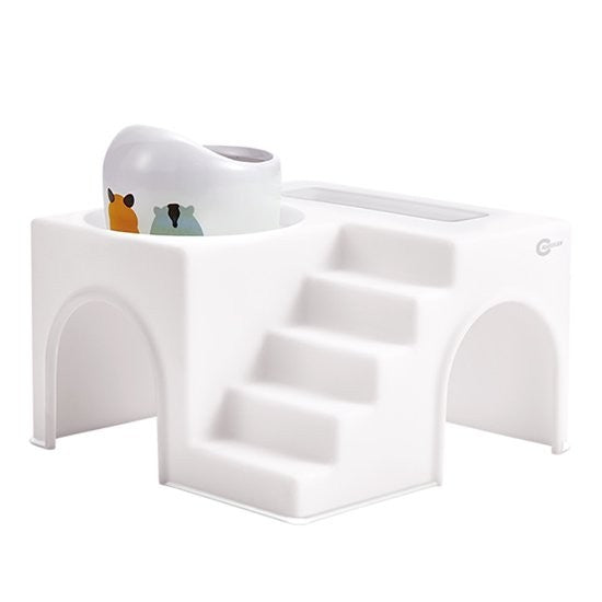 Marukan Clean House with Skylight and Staircase for Hamster