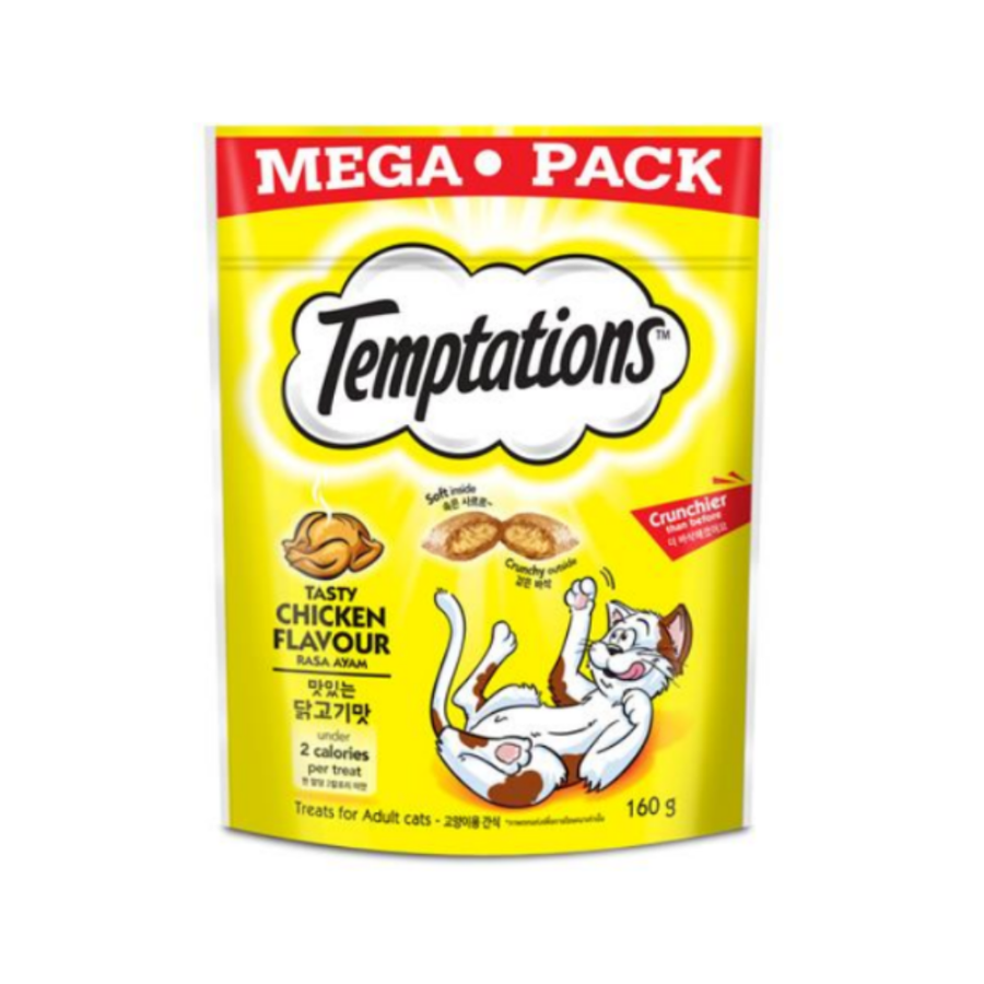 Temptations Assorted Mega Pack Cat Treats 160g (5-Pack)