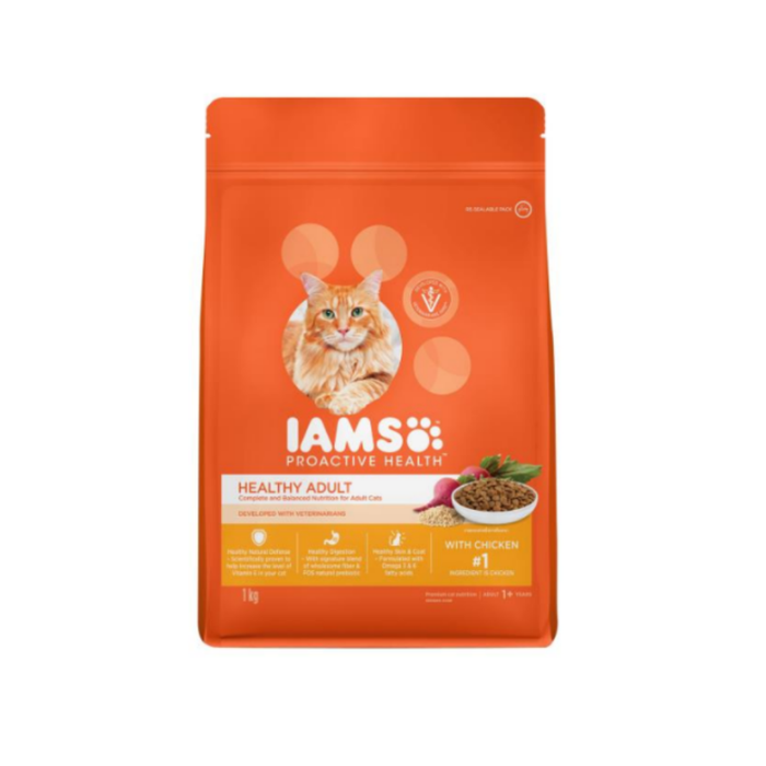 IAMS Assorted Cat Dry Food For Mother/Adult Cat 1kg/3kg