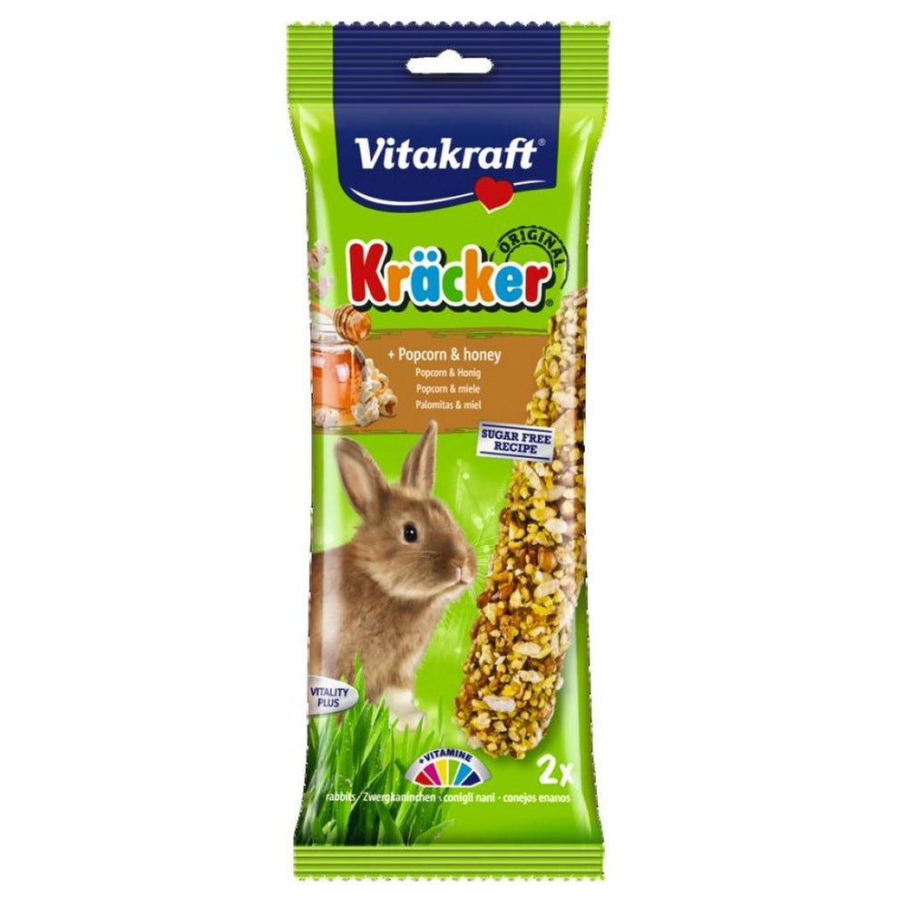 Vitakraft Kracker Popcorn & Honey Rabbit 2pcs