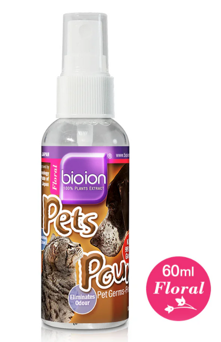 Bioion Pets Pounce Sanitizer 60ml/500ml