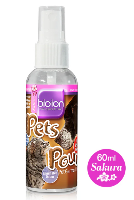 Bioion Pets Pounce Sanitizer 60ml/500ml