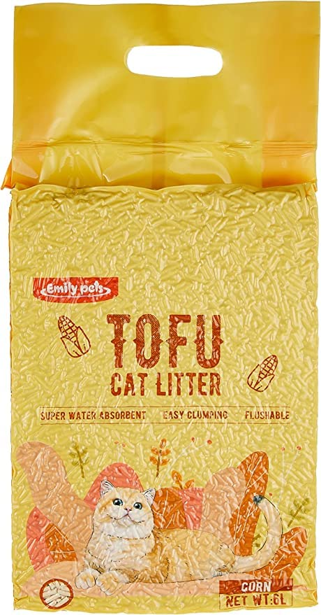 Emily Pets Tofu Cat Litter Corn 6L X6