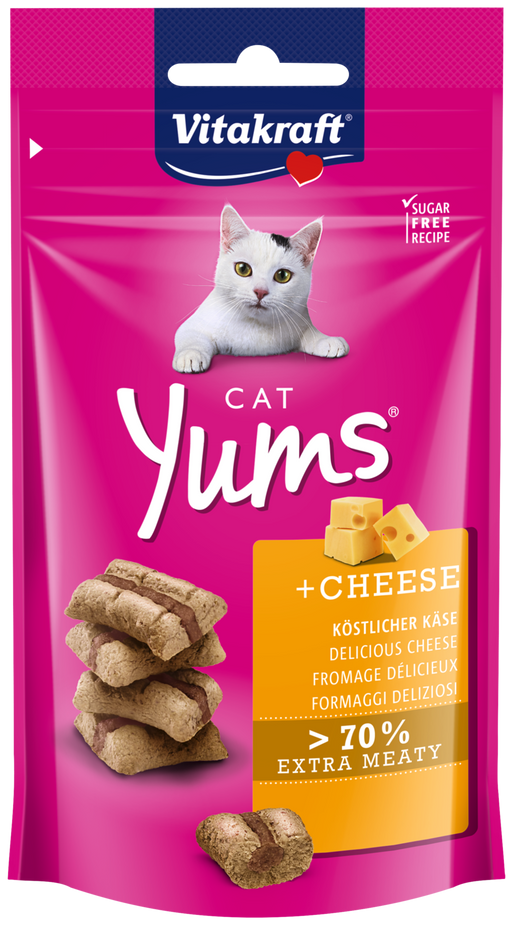 Vitakraft Cat Yums Cheese 40g X9
