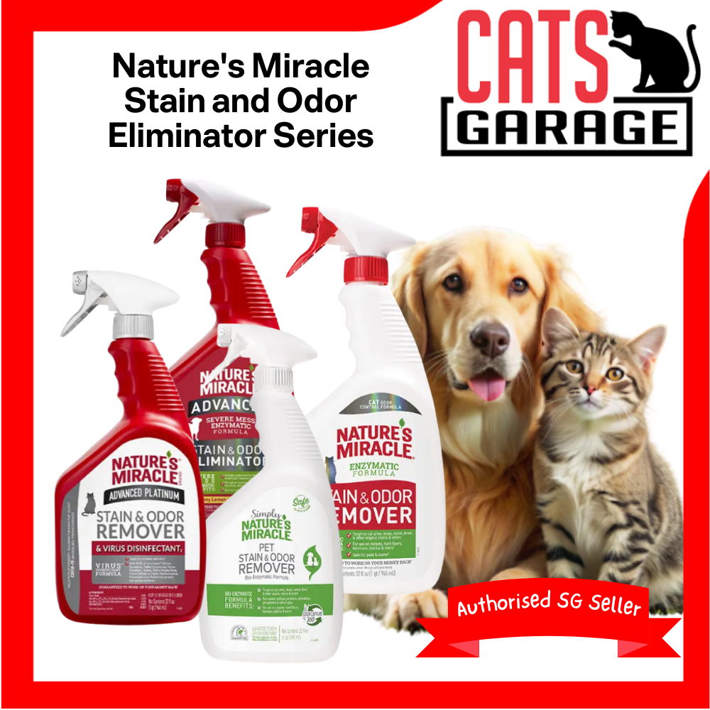 Nature's Miracle Stain and Odor Eliminator Series 32/64/128oz