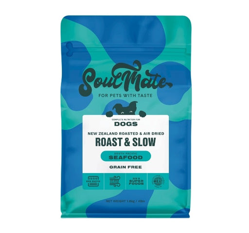 SoulMate Roast & Slow South Pacific Seafood Baked and Air Dried Dog (1.8kg & 8kg)