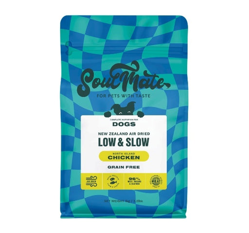 SoulMate Low & Slow North Island Chicken Air Dried Dog (2 Sizes)
