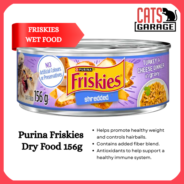 Friskies Cat Wet Food 156g | Complete and Balance Nutrition 24cans
