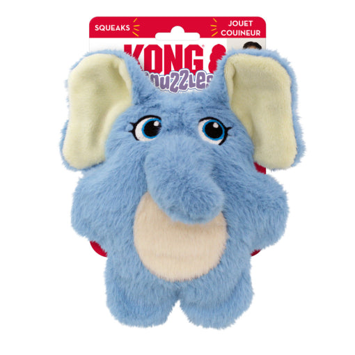 KONG Snuzzles Kiddos Elephant Dog Toy Small