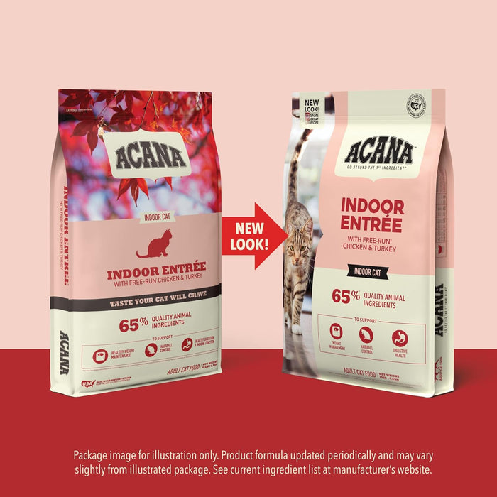 ACANA Indoor Entree Dry Cat Food 340g | Cat Kibble for Indoor Cats | Premium Nutrition, Hairball & Weight Control