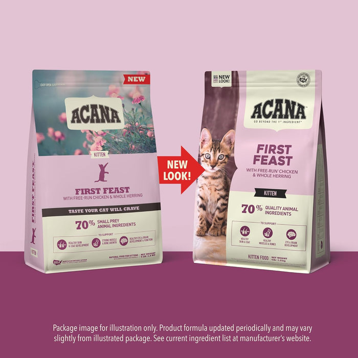 ACANA Kitten Food Classic First Feast | Dry Cat Food Kibbles for Kittens | High Protein Healthy Growth & Development