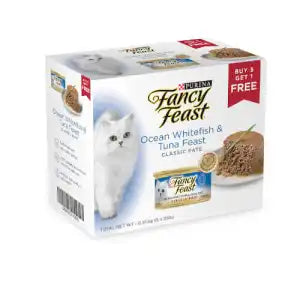 Fancy Feast Classic Whitefish & Tuna Feast 85g X6
