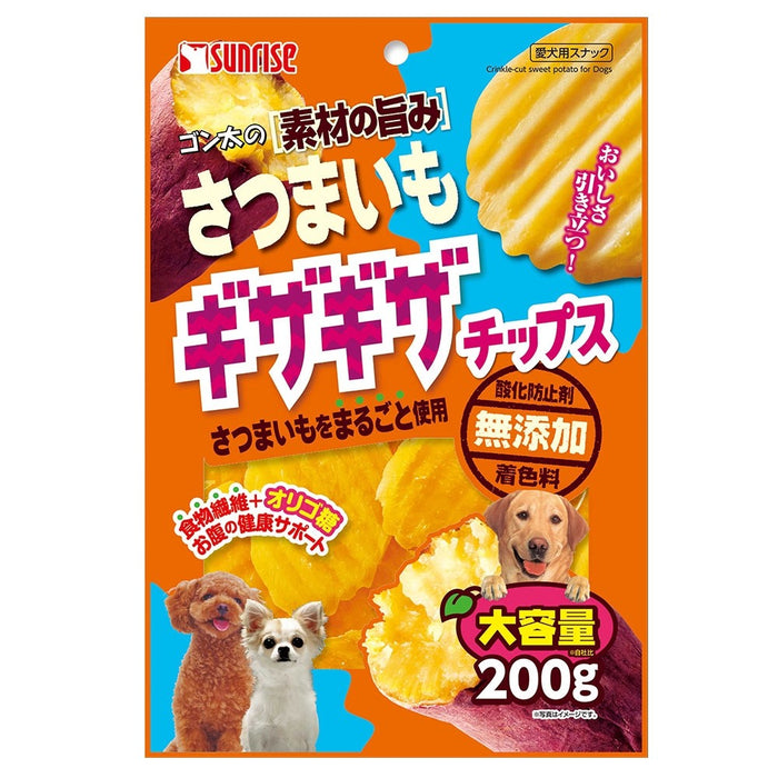 Sunrise Crinkle Cut Sweet Potato for Dogs 200g