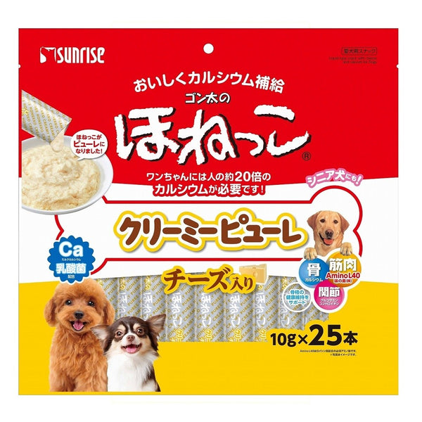 Sunrise Chicken Puree with Cheese for Dogs 10g x25pc