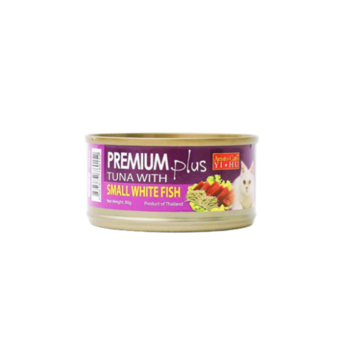 Aristo-Cats® Premium Plus Series 80g X24 (Tuna with Small White Fish)