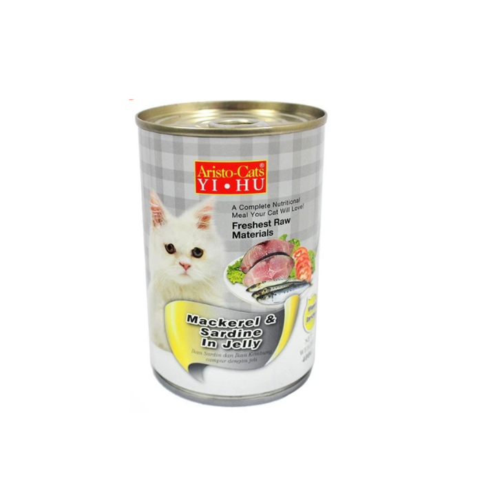 Aristo Cats Mackerel & Sardines in Jelly 400g X24