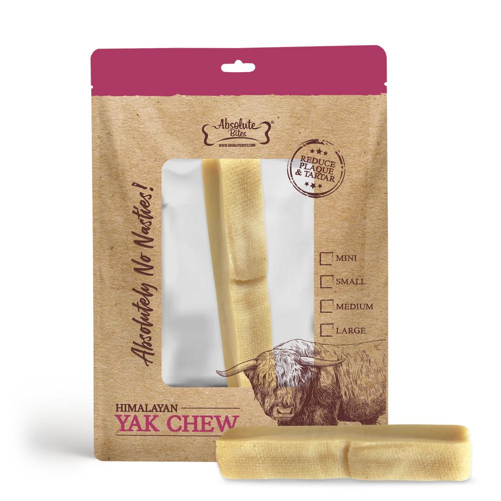 Absolute Bites Single Ingredient Dog Chew - Himalayan Yak Chew (Large) | 1pc