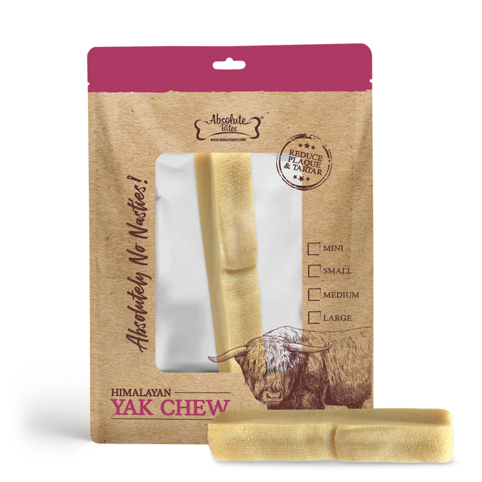 Absolute Bites Single Ingredient Dog Chew - Himalayan Yak Chew (Large) | 1pc