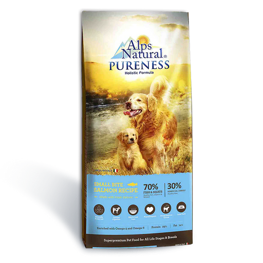 Alps Natural Dog Pureness Small Bite Salmon Recipe (2kg & 13kg)