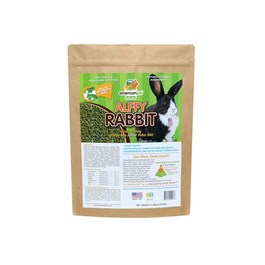 American Pet Alffy Rabbit Pellet 5lbs