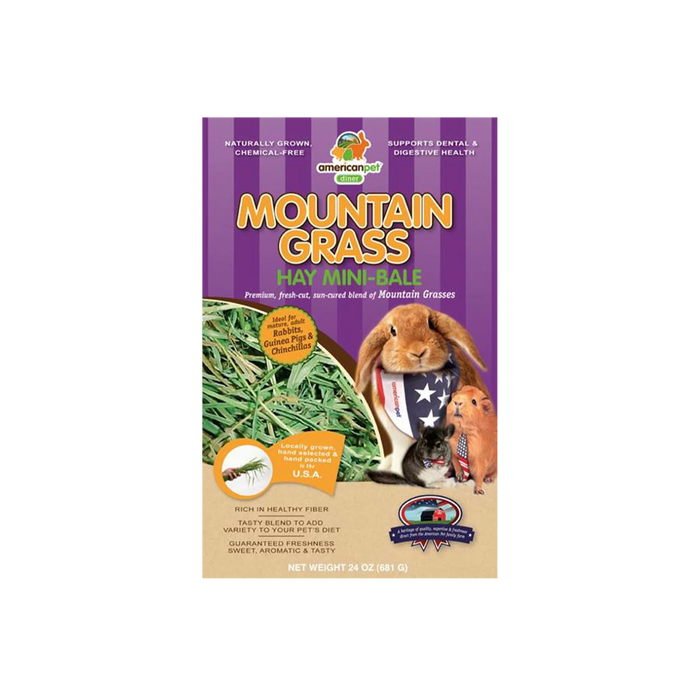 American Pet Mountain Grass Hay (2 Sizes)