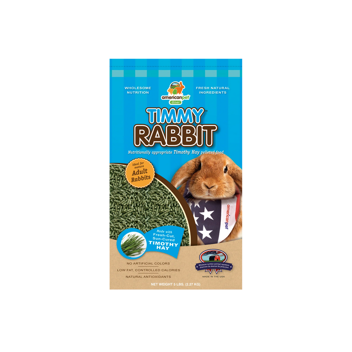 Timmy Rabbit American Pet Timmy Rabbit Pellet 5lbs — Cats Garage