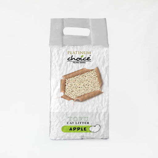 Platinum Choice Tofu Cat Litter Apple 7L X6