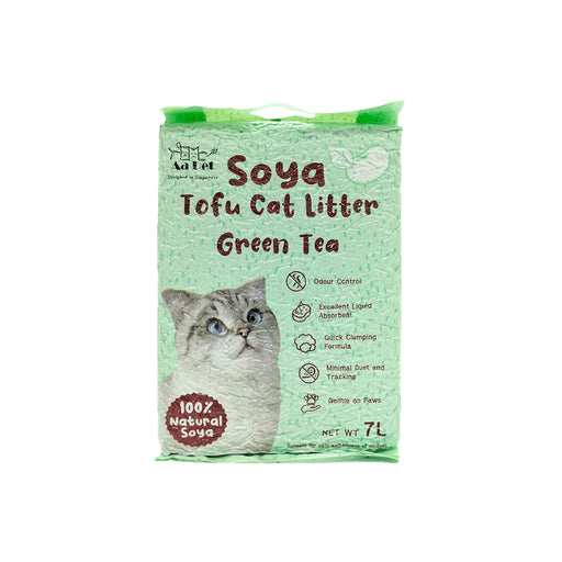 AaPet Soya Tofu Cat Litter Green Tea 7L X6
