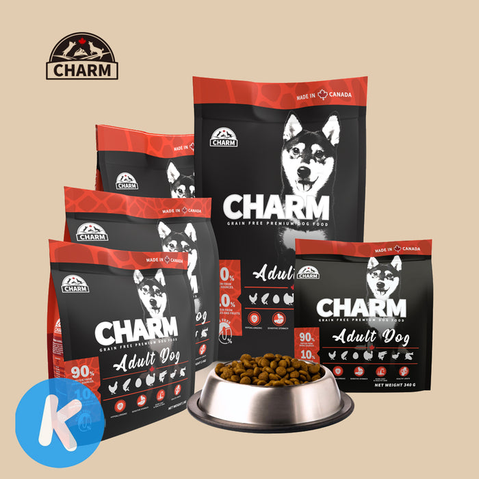 CHARM Adult Dog Dry Food (2kg & 10kg)