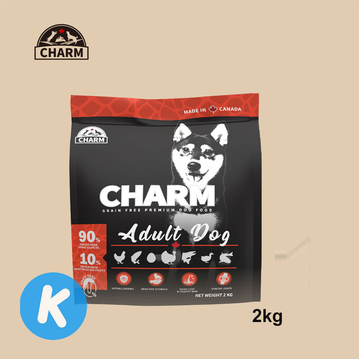 CHARM Adult Dog Dry Food (2kg & 10kg)