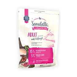 Sanabelle Adult Poultry Cat Dry Food 400g