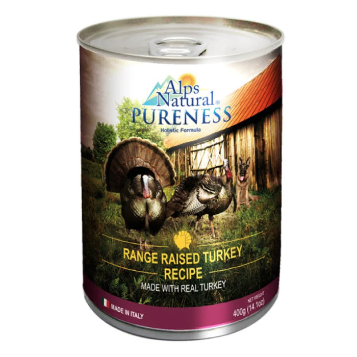 Alps Natural Pureness Turkey Canned Dog Food 400g X24
