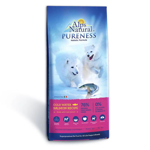 Alps Natural Pureness Holistic Cold Water Salmon Dry Dog Food (2kg & 13kg)
