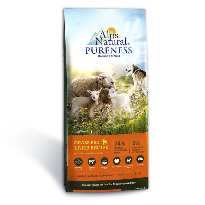 Alps Natural Pureness Holistic Grass Fed Lamb Dry Dog Food (2kg & 13kg)