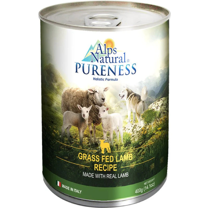 Alps Natural Pureness Lamb Canned Dog Food 400g X24