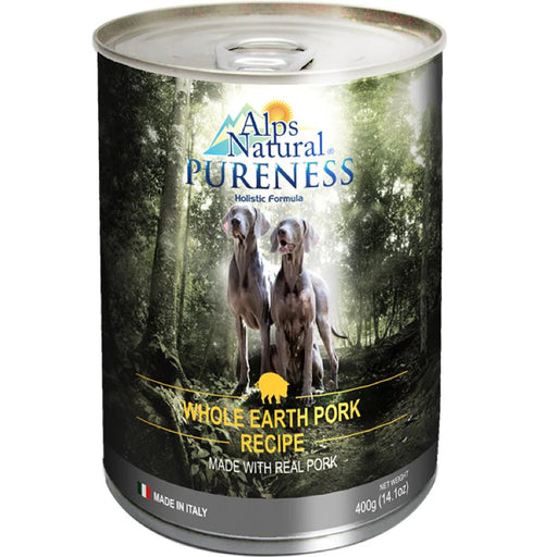Alps Natural Pureness Pork Canned Dog Food 400g X24