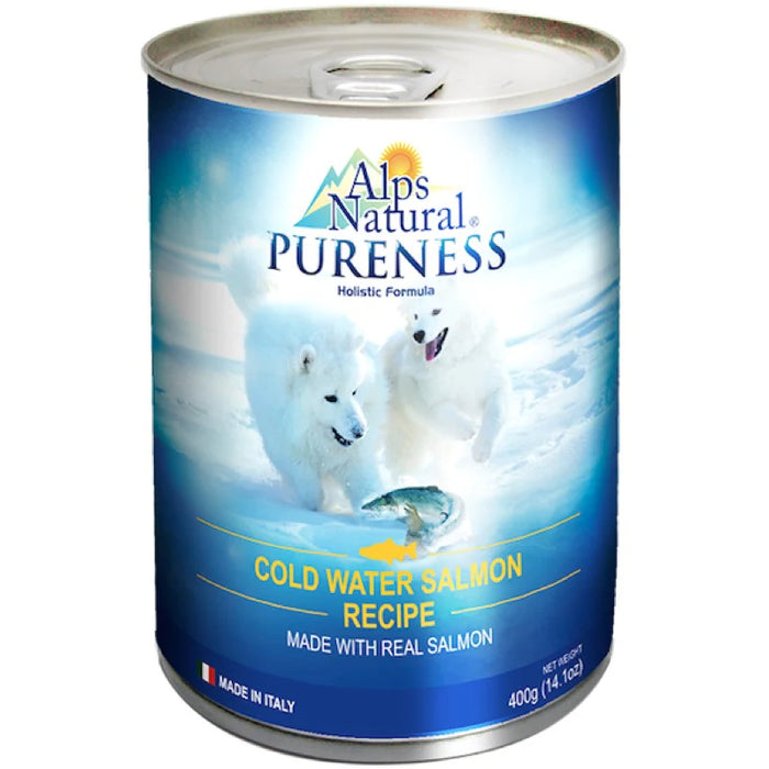 Alps Natural Pureness Salmon Canned Dog Food 400g X24
