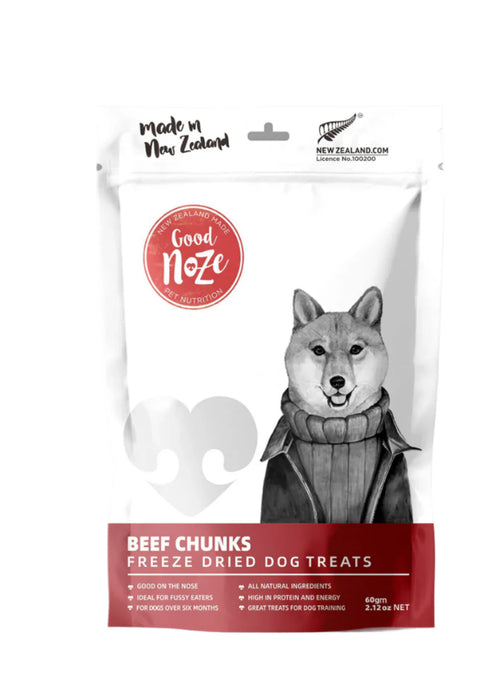 Good Noze Freeze Dried Raw Dog Treats 60g & 100g