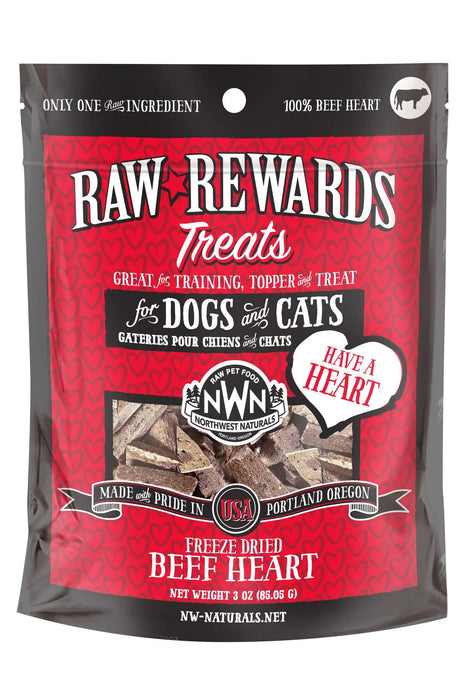Northwest Naturals Raw Rewards & Frozen/Freeze-Dried Treats for Dogs & Cats 1oz - 10oz