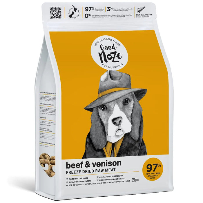 Good Noze Freeze-Dried Raw Meat Dog Dry Food 350g