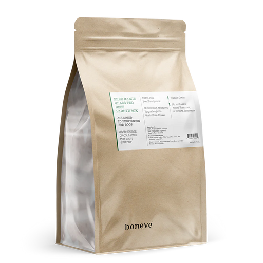 Boneve Dog Treat Air-Dried Free-Range Grass-Fed Beef Paddywhack 100g